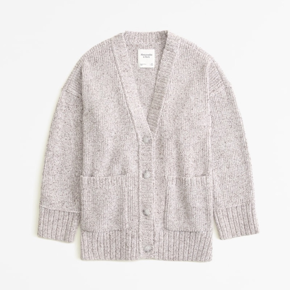 Abercrombie Chenille Long Length Cardigan